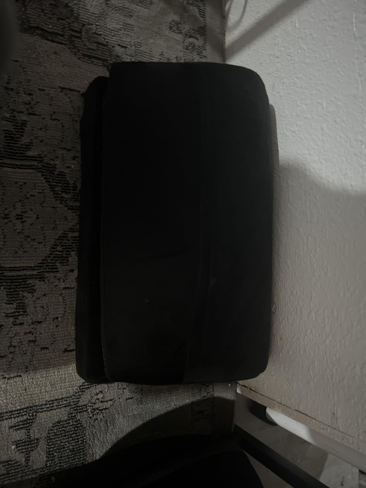 TALSTILA Foot Rest for Under Desk at Work, Foot Rest with Warm Plush Feet Pocket, Ergonomic Adjustable Memory Foam Footrest for Office Chair, Foot Stool for Office - Back & Leg Pain Relief customer photo 1