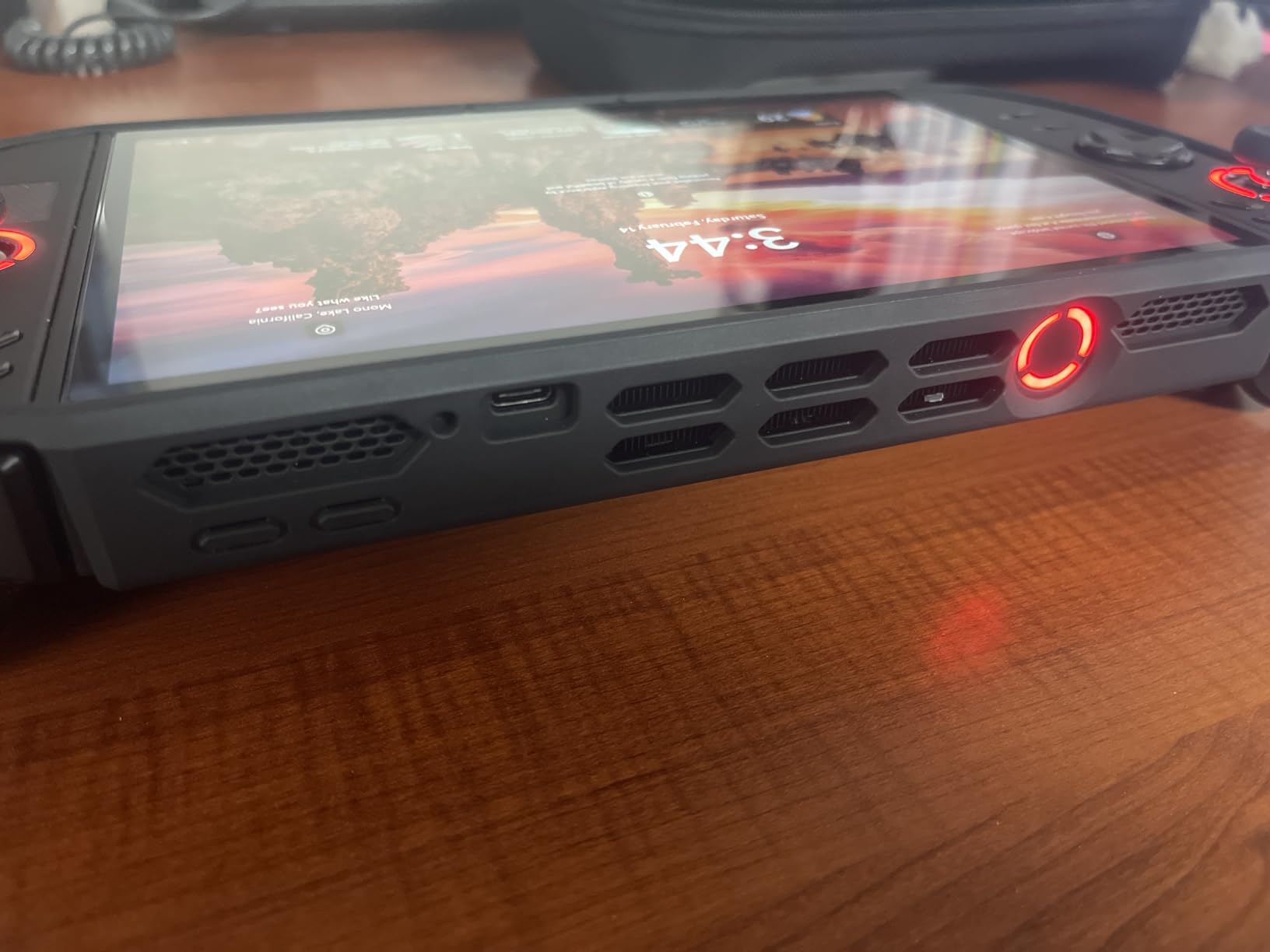 NINKI Silicone Skin for Lenovo Legion GO 2 Case with Stand,Shockproof Anti-Scratch Non-Slip Protective Bumper Soft TPU Protector Cover Grip for Lenovo Legion GO 2 2025 Case Accessories Kickstand Black customer photo 1