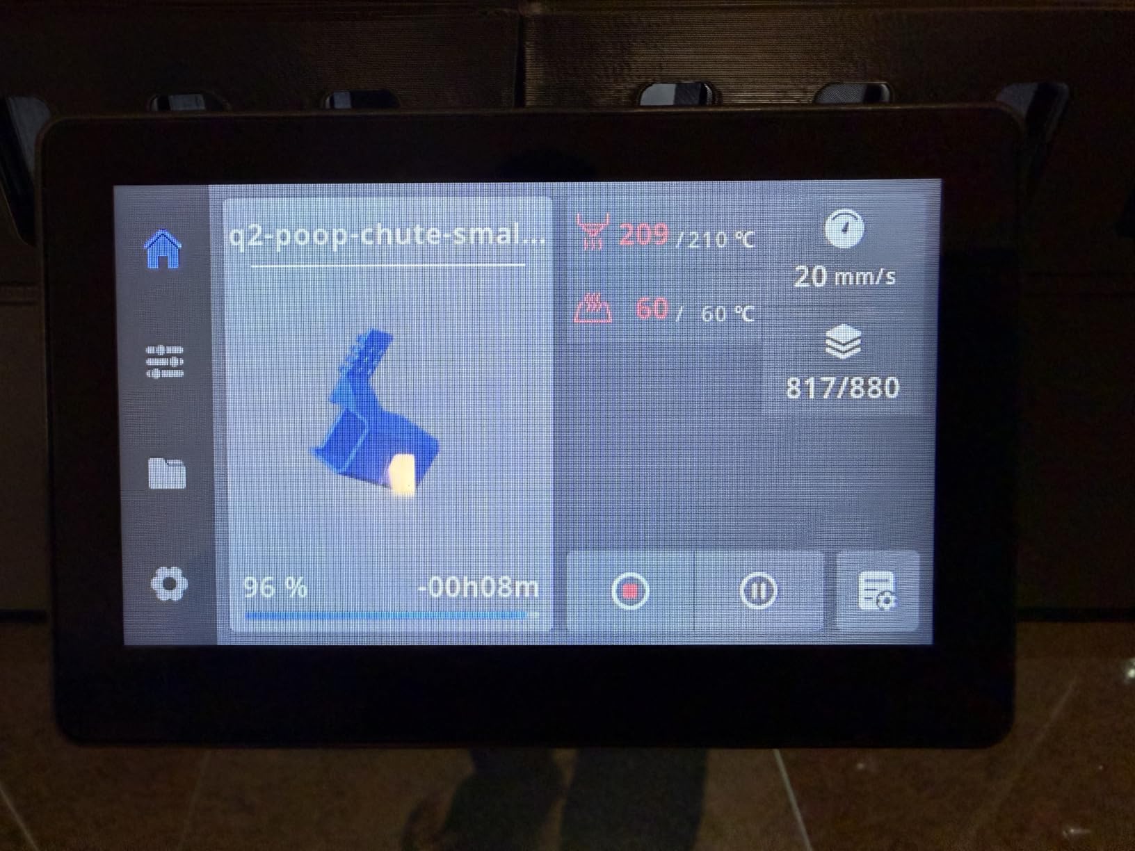 QIDI Q2C 3D Printer, Enclosed FDM with New Generation Leveling Sensor for Full Auto Leveling, 600mm/s High Speed, 270x270x256mm Build Volume, 370℃ Bimetal Hotend Unlock PPS-CF, from Beginner to Expert customer photo 2