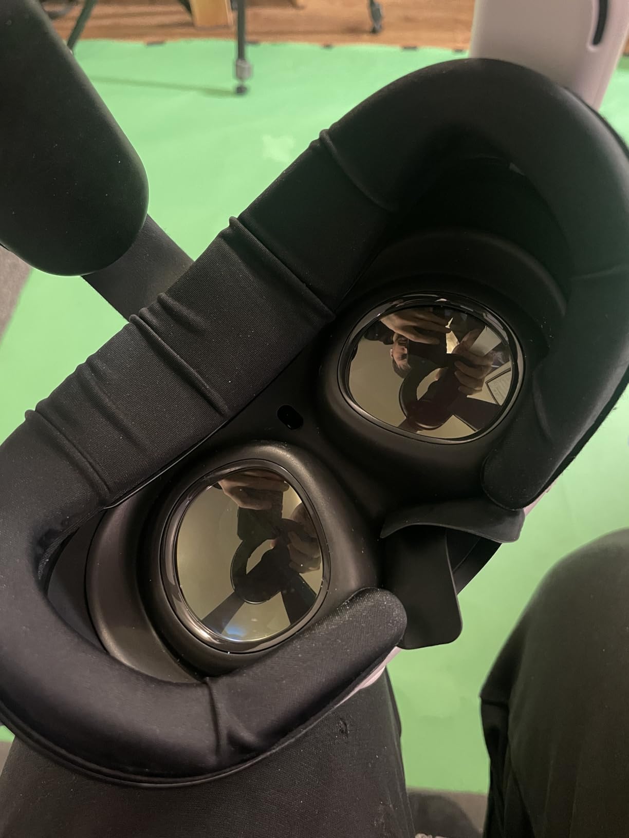 AMVR FC4A Newly Facial Interface Compatible with Meta/Oculus Quest 3 Accessories, with Ventilation-Design Ice Silk Cushion, for Halo Head Strap with Fan (NOT Compatible with Quest 3S) customer photo 1