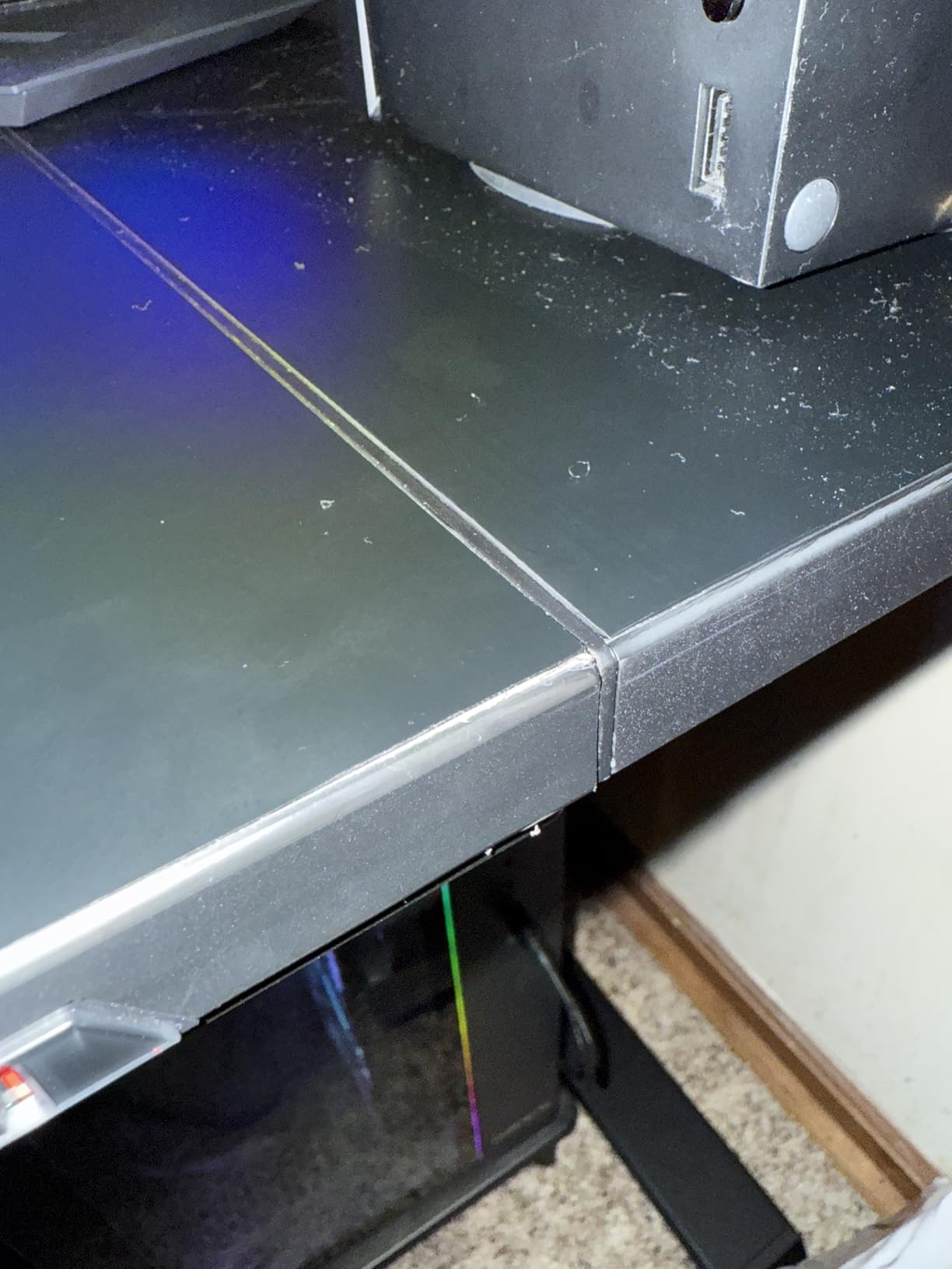 Secretlab Magnus Evo XL | Electric Standing Desk with Magnetic Cable Management | Integrated Power Supply Column | Built-in Cable Management Tray | Everyday Ergonomic Gaming Desk | Extra Large customer photo 1