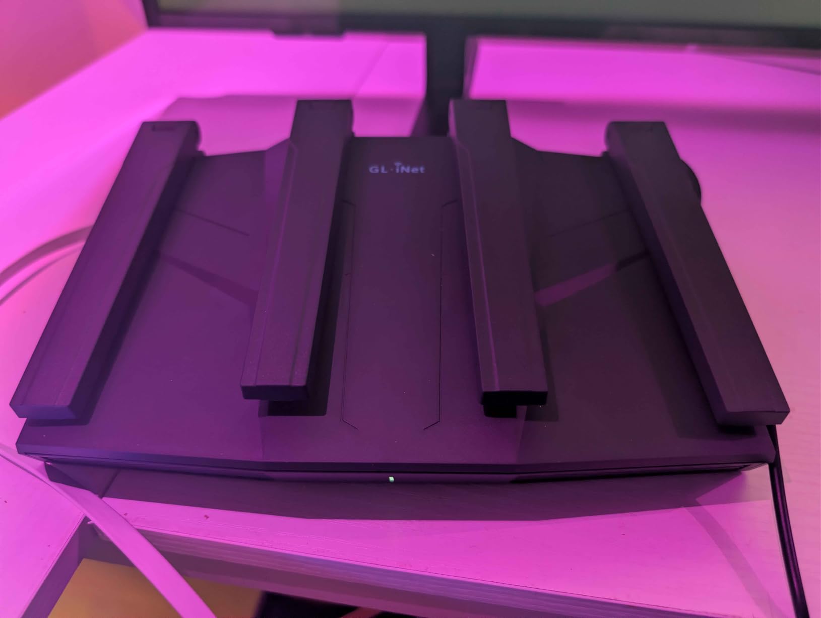 GL.iNet GL-BE6500 (Flint 3e) WiFi 7 Router, High-Speed WiFi Router for Wireless Internet w/VPN, 5 x 2.5G Ethernet Port for Fiber Optic Modem, Long Range Large Home, Business & Gaming Computer Routers customer photo 1