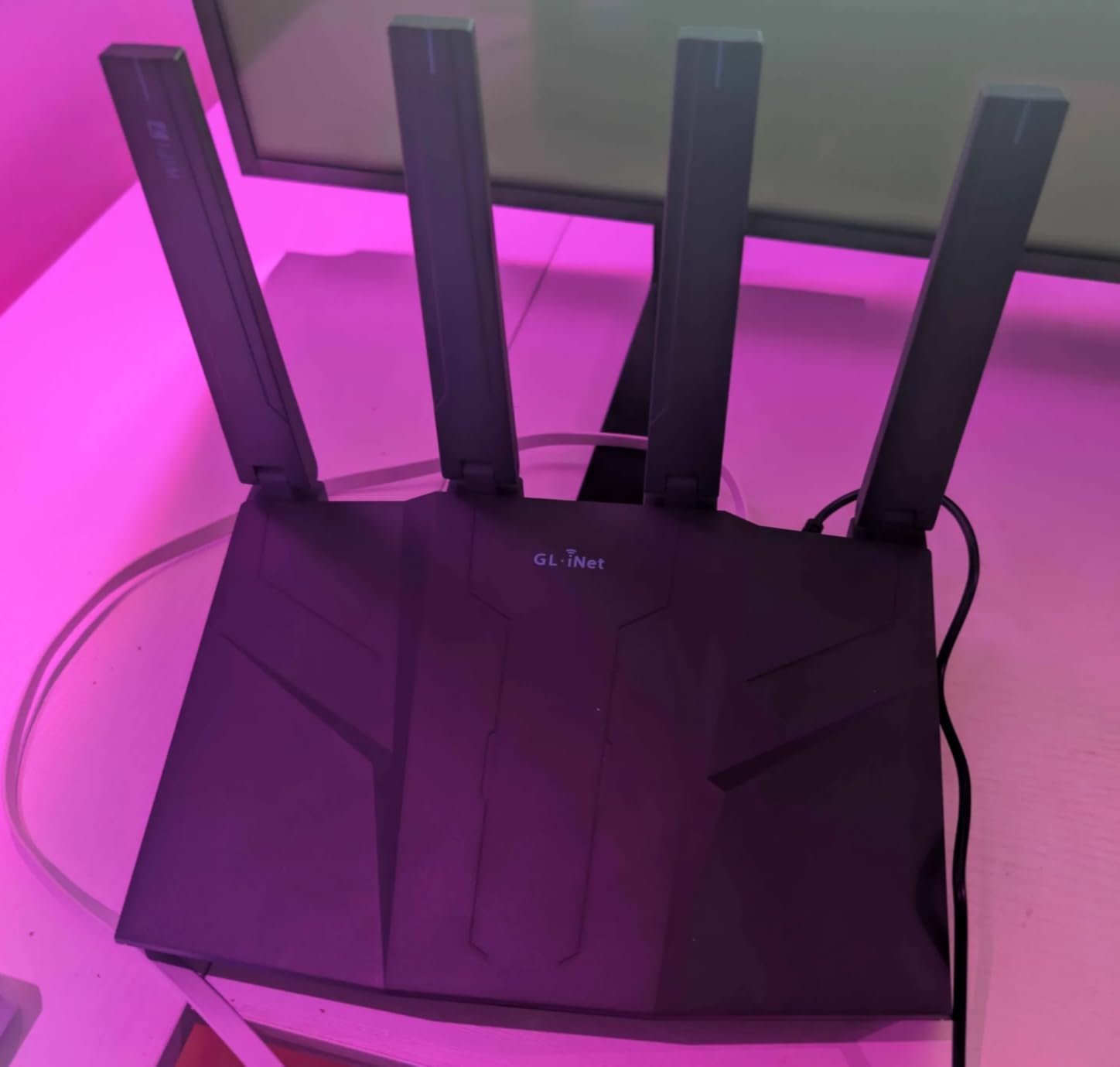 GL.iNet GL-BE6500 (Flint 3e) WiFi 7 Router, High-Speed WiFi Router for Wireless Internet w/VPN, 5 x 2.5G Ethernet Port for Fiber Optic Modem, Long Range Large Home, Business & Gaming Computer Routers customer photo 2