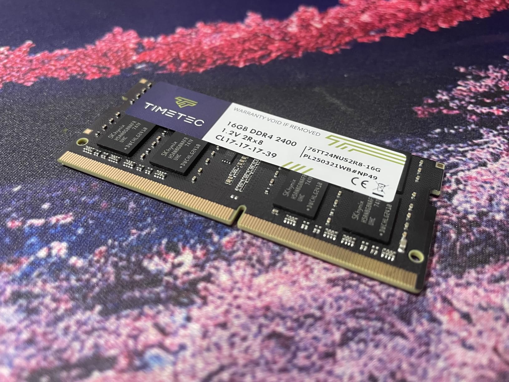 Timetec Premium 32GB KIT (2x16GB) DDR4 2400MHz (PC4-2400T) PC4-19200 SODIMM Laptop RAM - 260-Pin 1.2V CL17 Non-ECC Unbuffered Memory Module for Laptop, Notebook, Mini PC, All-in-One customer photo 1