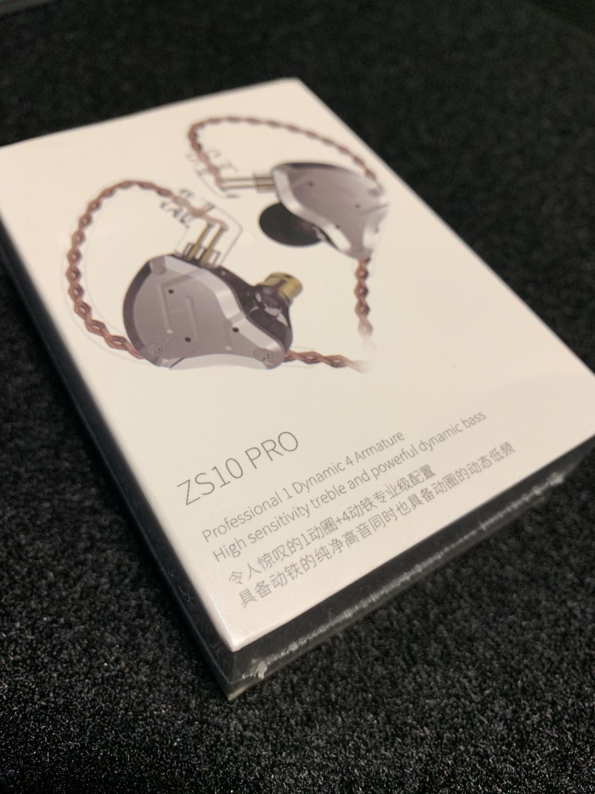 KZ ZS12 PRO 2 in Ear Monitor Headphones, 5BA+1DD 6 Hybrid Driver Gaming Earbuds Wired Earphones, HiFi Clarity Sound Immersive Bass IEMs for Gaming Musician Singer Audiophile (Black without Microphone) customer photo 1