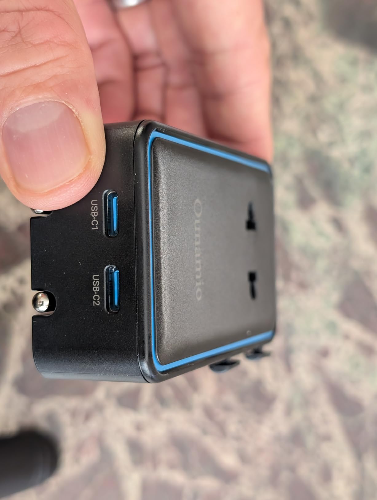 Universal Travel Adapter, 2026 Ultra-Slim Mini PD 25W 4-Port Power Adapter with 1 AC, 1 USB-A, and 2 USB-C Ports, Smart Temperature Control, Compatible for EU/UK/AU/AS, Ideal for Travel Essentials customer photo 2