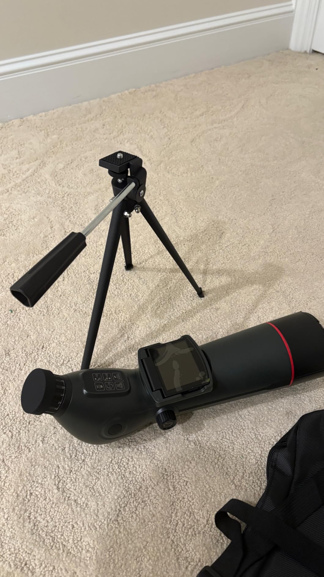 Smart Telescope, Professional Refractor Auto-focus Portable Digital Electronic Telescopes with 4K Astrophotography Camera, Internal And Externat Dual Screens Spotter for Adults and Beginners Astronomy customer photo 2