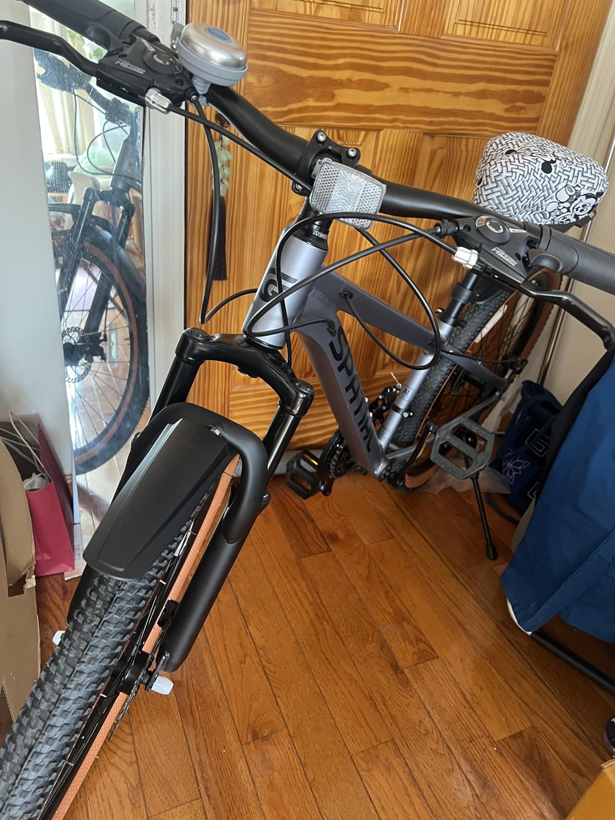 SPATIAL Mountain Bike, 20/24/26/27.5/29 inch Outdoor Cycling Bike, 21/8 Speed Lightweight Aluminum Frame | Dual Disc Brakes, Adjustable Ergonomic Seat for Men Women Adult Teens customer photo 1