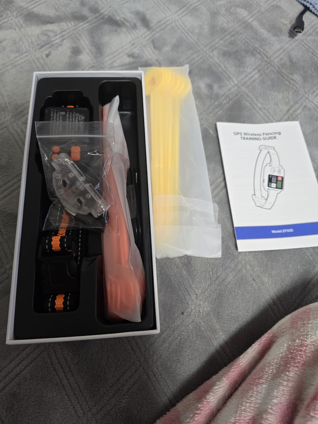 GPS Wireless Dog Fence System, Electric Dog Fence Using GPS Electric Satellite Technology, IPX7 Waterproof Rechargeable Design, GPS Dog Collar Has 2 Modes Circular and Free-Form Fence customer photo 1