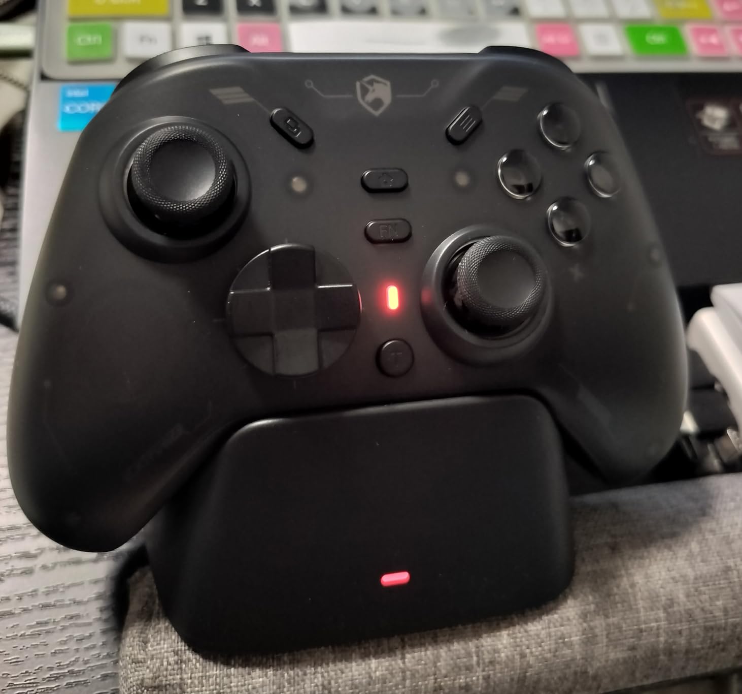 ECHTPower Upgrated PC Gaming Controller TMR Hall Effect Joysticks Anti-Drift & Dual Triggers, 1000Hz Polling Rate, Turbo & Vibration, Programmable Buttons for PC/Switch/Switch 2/iOS/Android with Charging Dock customer photo 1
