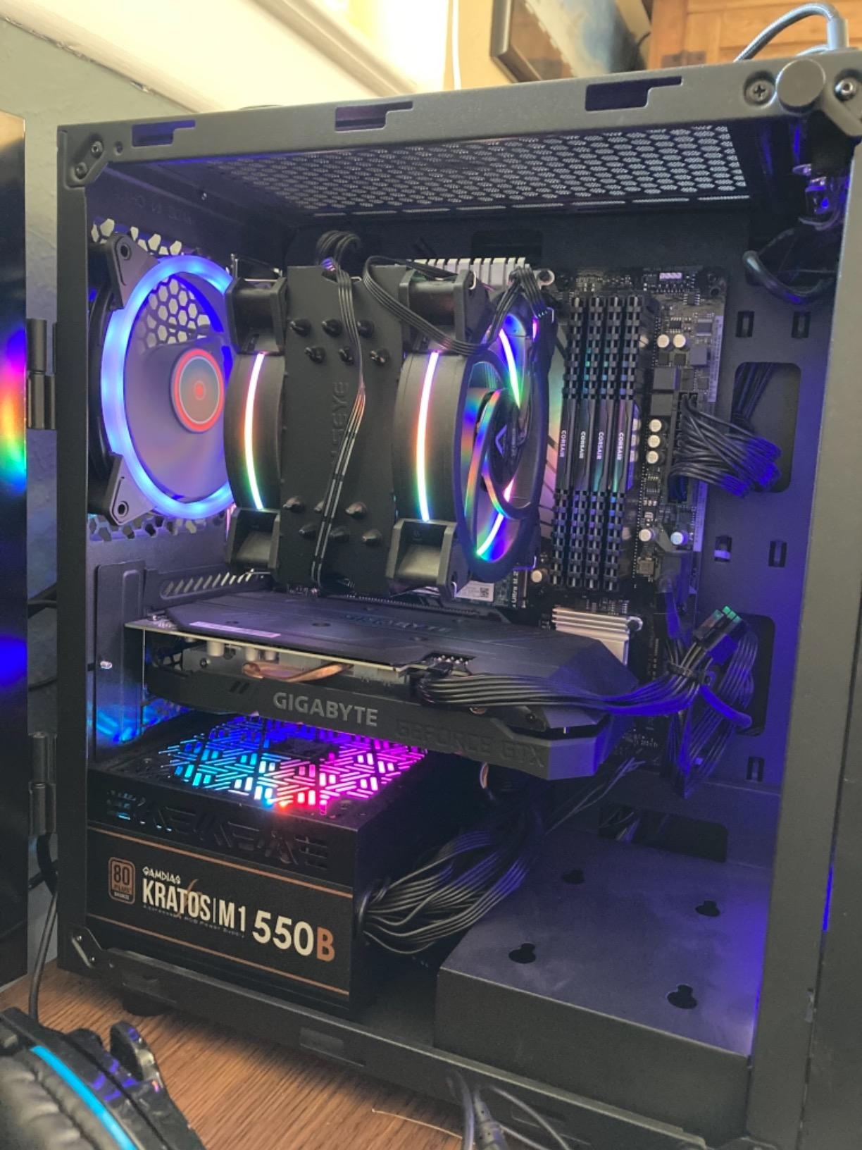 Archangel Gaming PC, Intel i5 14400F 2.5GHz, NVIDIA RTX 5060, 1TB NVMe SSD, 32GB DDR4 RAM 3200, 650W Gold PSU, Wi-Fi, Win 11, Desktop customer photo 2