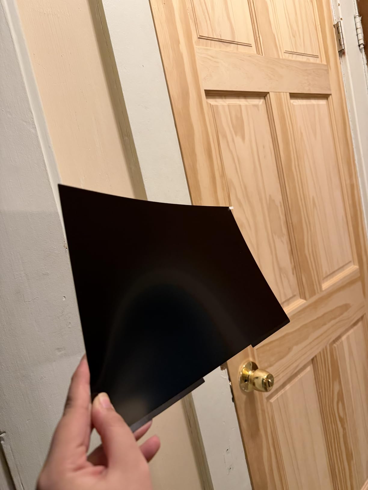 F FORITO Magnetic Laptop Privacy Screen 15.6 inch 16:9, 360 Degree Anti Peeping Removable Anti Glare Blue Light Filter Compatible with All 15.6 Inch 16:9 Laptops Portable Monitors customer photo 2