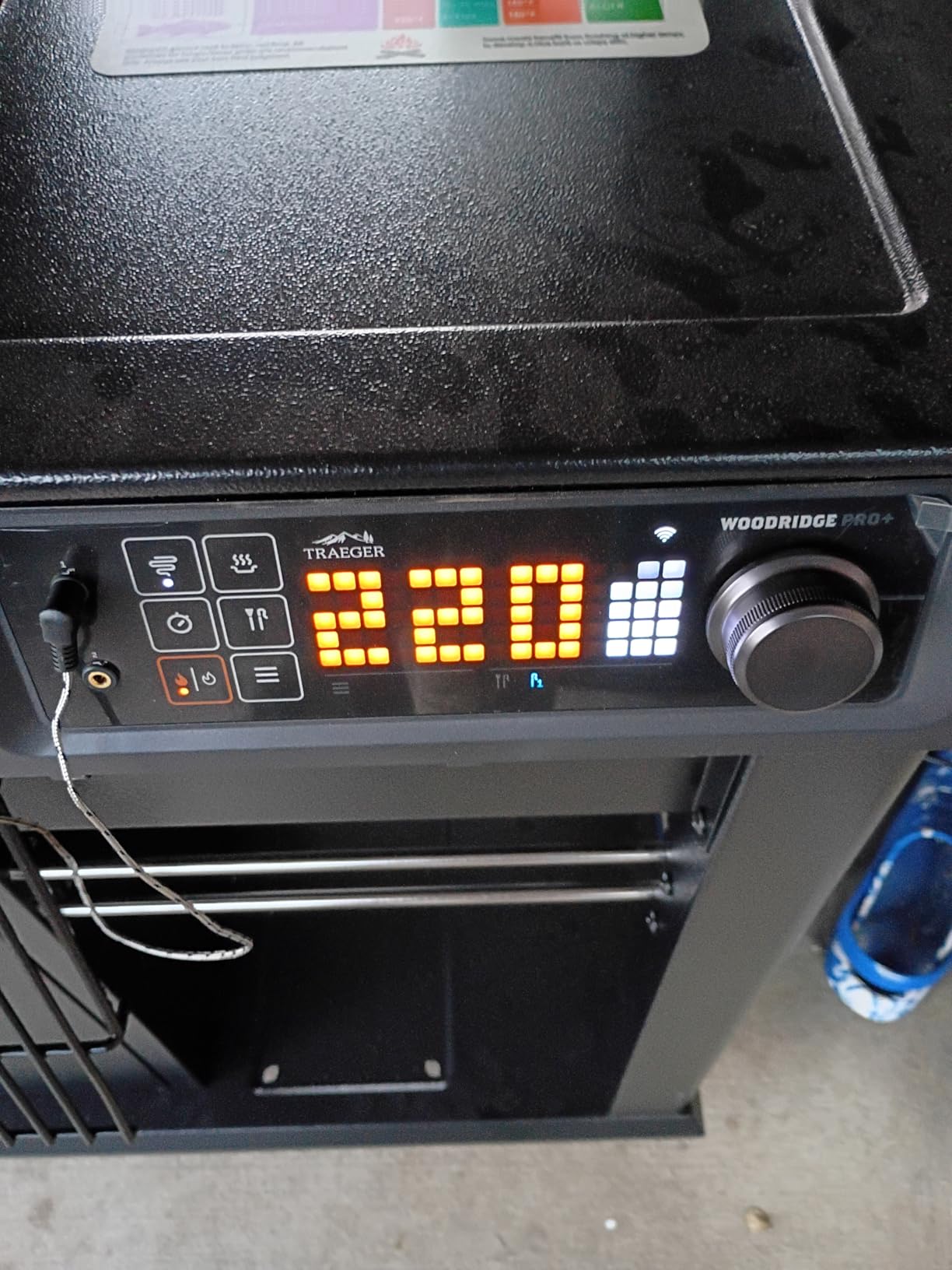 Traeger Grills Woodridge Pro Plus Electric Wood Pellet Grill and Smoker, 970 Sq. In., Folding Side Shelf, WiFIRE Technology, Super Smoke Mode, Outdoor Pellet Smoker Grill with Cabinet, TFC97JLK customer photo 2