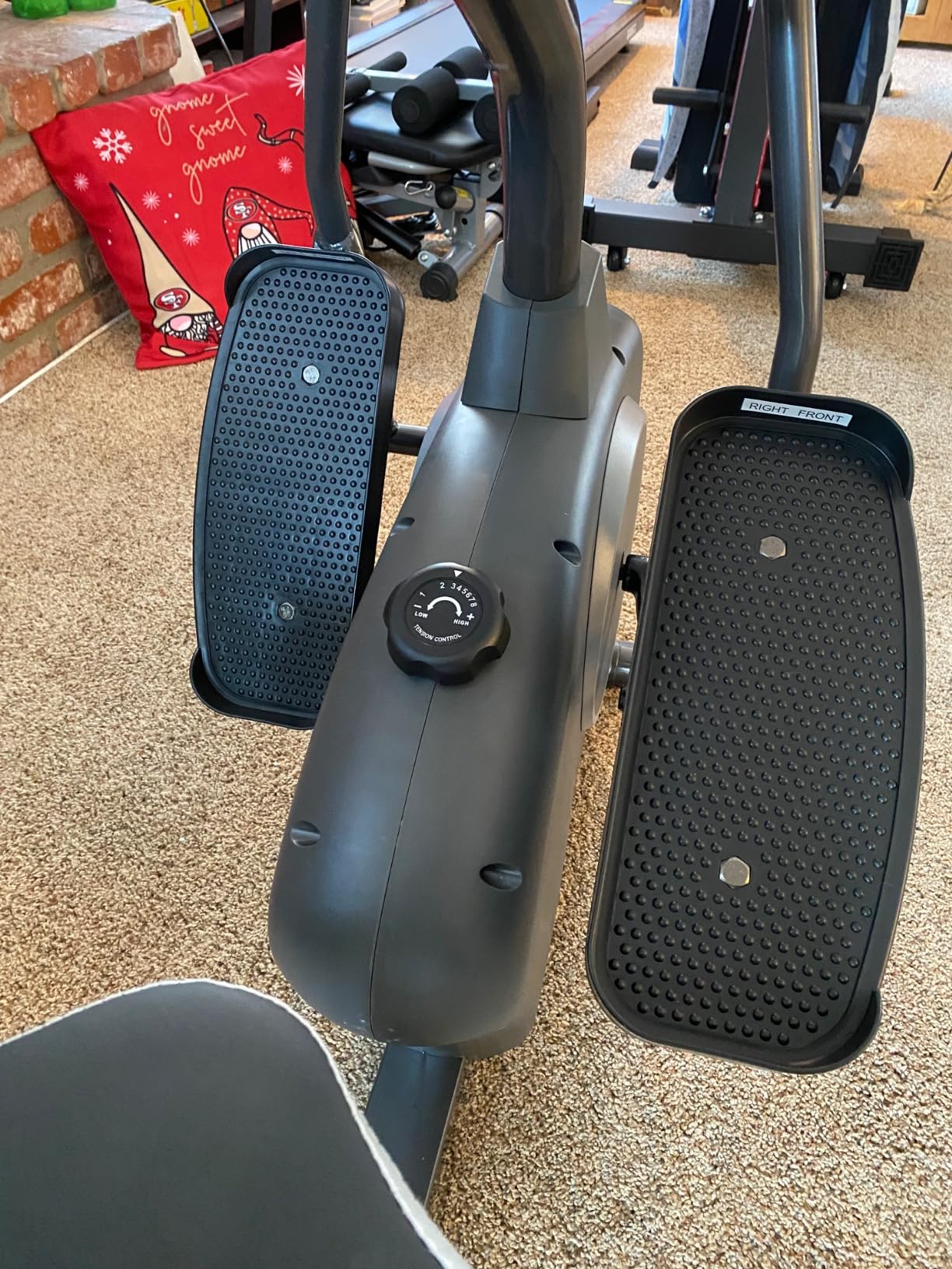 VANSWE Recumbent Elliptical Cross Trainer - Full-Body Low-Impact Recumbent Exercise Bike with Bluetooth App, Magnetic Resistance, Quiet Belt Drive for Seniors & Home Rehab customer photo 2