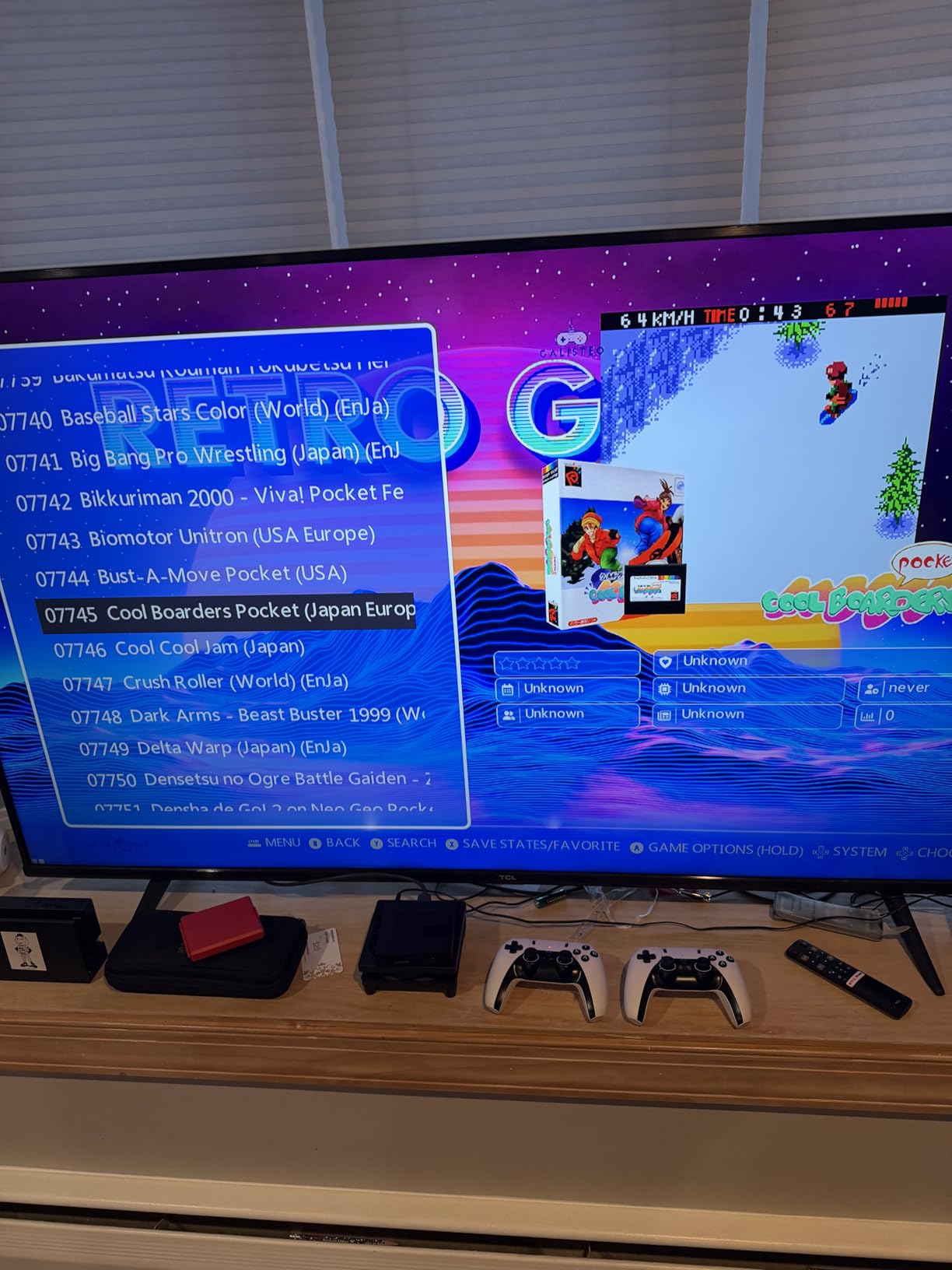 2026 Upgraded Retro Gaming Console, 20,000+ Retro Game Stick, 23 Emulators, 4K HD HDMI TV Game Stick, Built-in Classic Video Games, Plug & Play Game Console for TV 2 Wireless Controllers (Black) customer photo 1