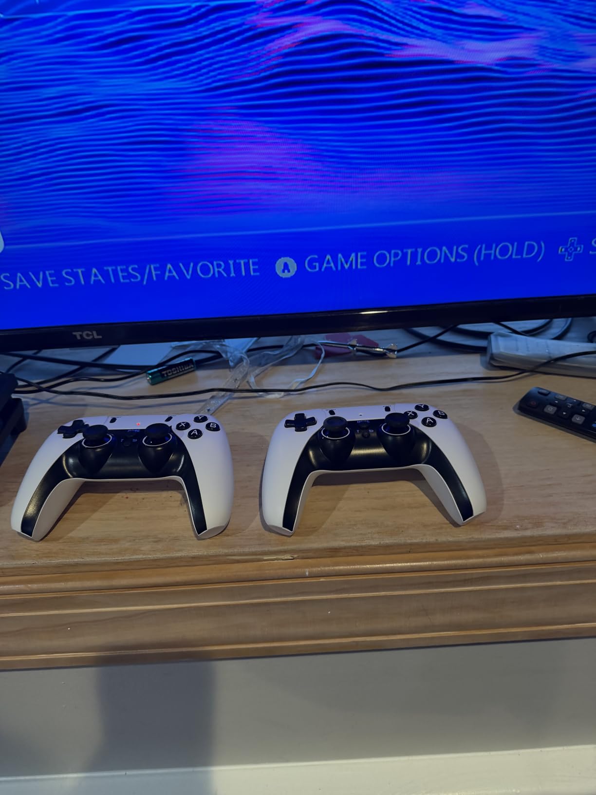 2026 Upgraded Retro Gaming Console, 20,000+ Retro Game Stick, 23 Emulators, 4K HD HDMI TV Game Stick, Built-in Classic Video Games, Plug & Play Game Console for TV 2 Wireless Controllers (Black) customer photo 2