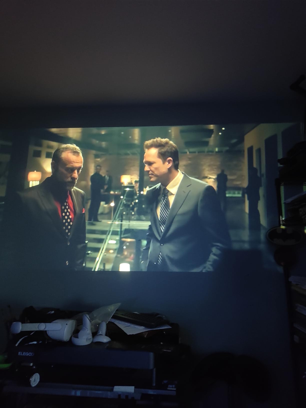 Projector-4K with WiFi and Bluetooth:[3500 ANSI/60W Dolby Audio/Official Licensed Apps], Outdoor-Projector with Smart OS 2.0 & AI Auto Focus,ONOAYO ONO5Pro 2.0 Smart Movie Projector for Indoor/Outdoor customer photo 2