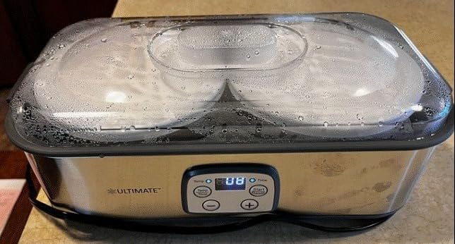 Ultimate Probiotic Yogurt Maker XL - Adjustable Time & Temperature Control - 50% More Capacity with 12 x 6oz Yogurt Jars - Make Trillions of Probiotics for Gut Health - ULTIMATE LIFETIME WARRANTY customer photo 1