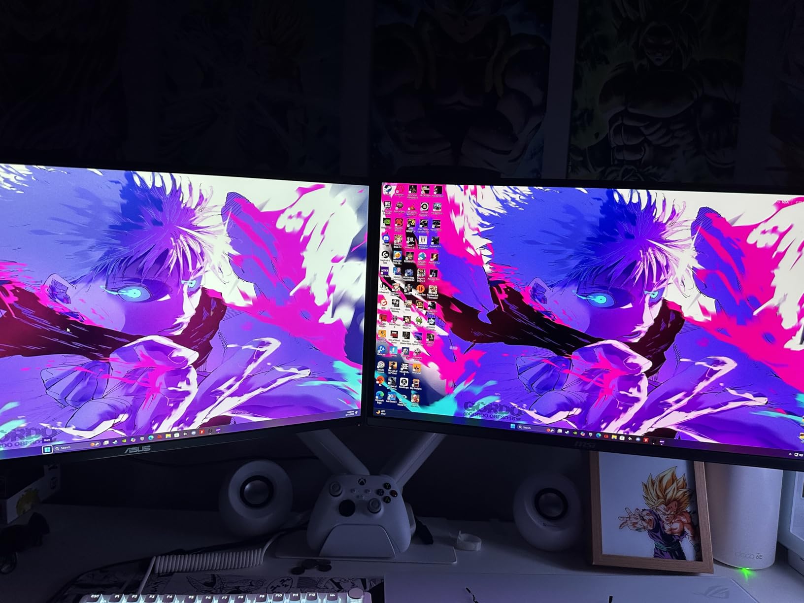msi MAG 272QP QD-OLED X24 27-inch 2560 x 1440 (QHD) Gaming Monitor, 240Hz, Adaptive-Sync, HDMI, DisplayPort, VESA Mountable, Tilt, Height Adjustable, Speaker, 0.03ms, Black customer photo 2
