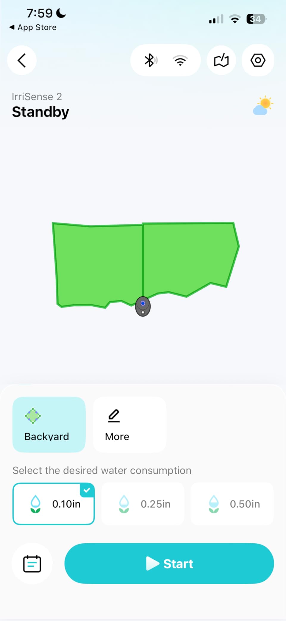 Aiper IrriSense 2 Smart Irrigation System, 4-in-1 Multi-Zone Watering Device with App Control, Smart Scheduling, and Rain Sensor for Lawns up to 4,800 sq.ft. customer photo 2
