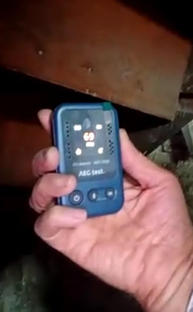 AGT-2000 Portable Carbon Monoxide Detector for Travel, 240H Standby, CO Detector with Audible & Visual Alerts for Camping, Rechargeable CO Meter with Built-in Emergency Flashlight customer photo 2