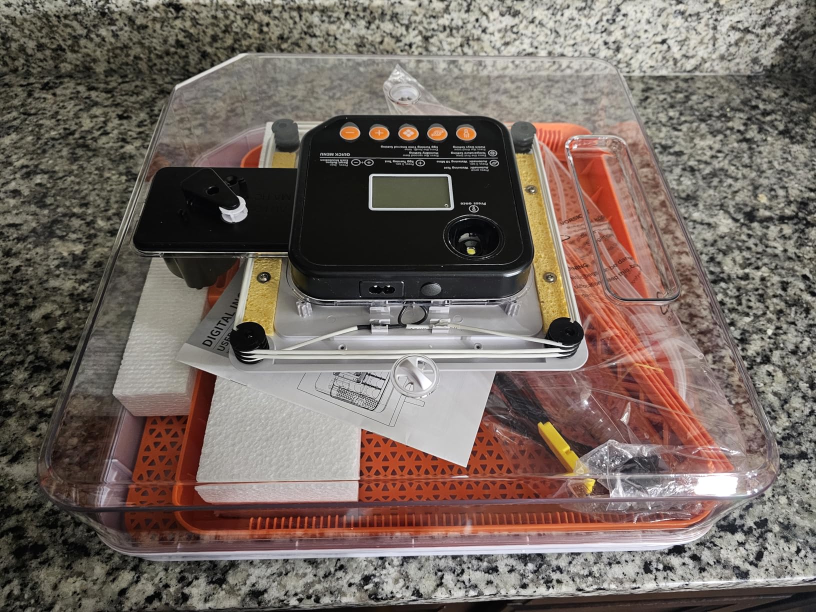 48 Egg Incubator for Hatching Eggs, Chicken Incubator with Auto Turner, Digital Temp & Humidity Control, Built-in Egg Candler & External Water Refill - for Hatching Chicks, Ducks, Quail, Goose Eggs customer photo 2