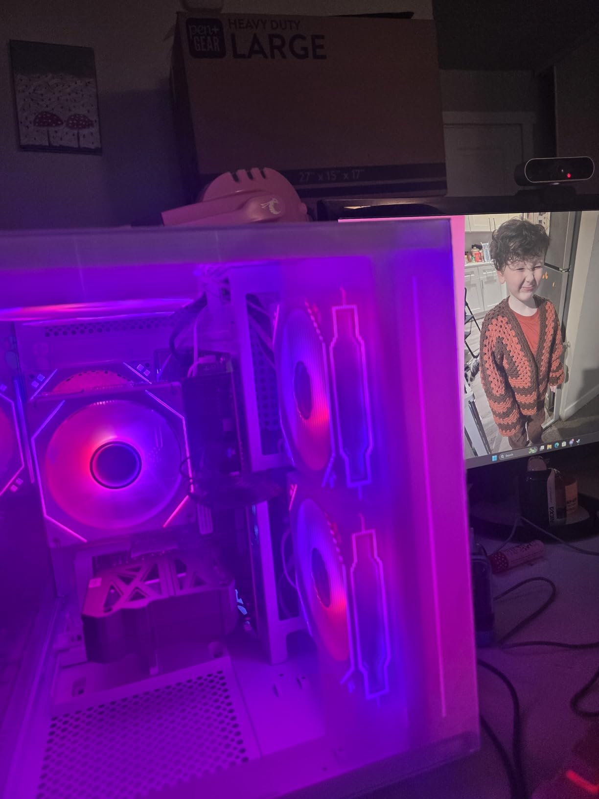 Desktop Computer, Core i5, Gaming PC GeForce RTX 3050 6G, 16G DDR4 RAM, 512GB NVME SSD, Prebuilt Tower Computer for Gaming Home Business customer photo 1