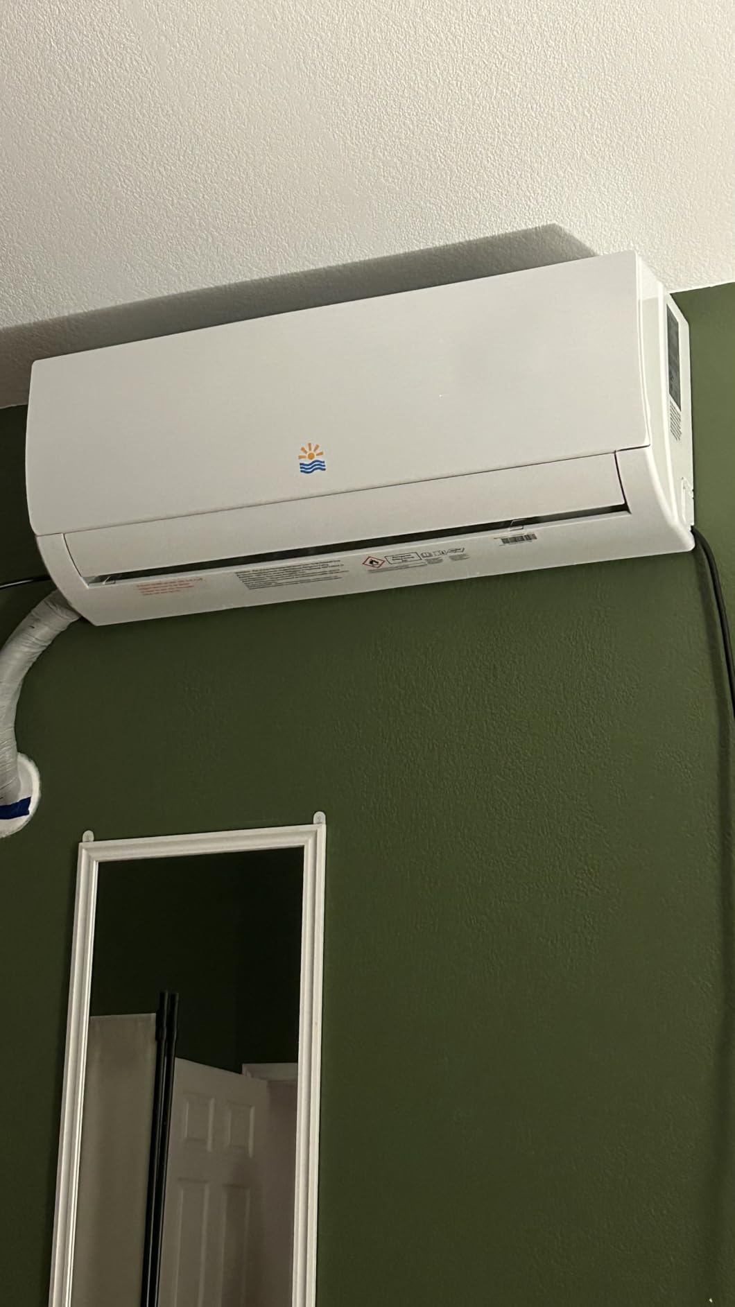 Mini Split Air Conditioner - 18000 BTU Ductless Mini Split Ac/Heating System, 1250Sq.Ft, 208/230V 21SEER2 Wifi Enabled Inverter, Split AC Unit with Precharged Heat Pump, R454B, Installation Kit customer photo 1