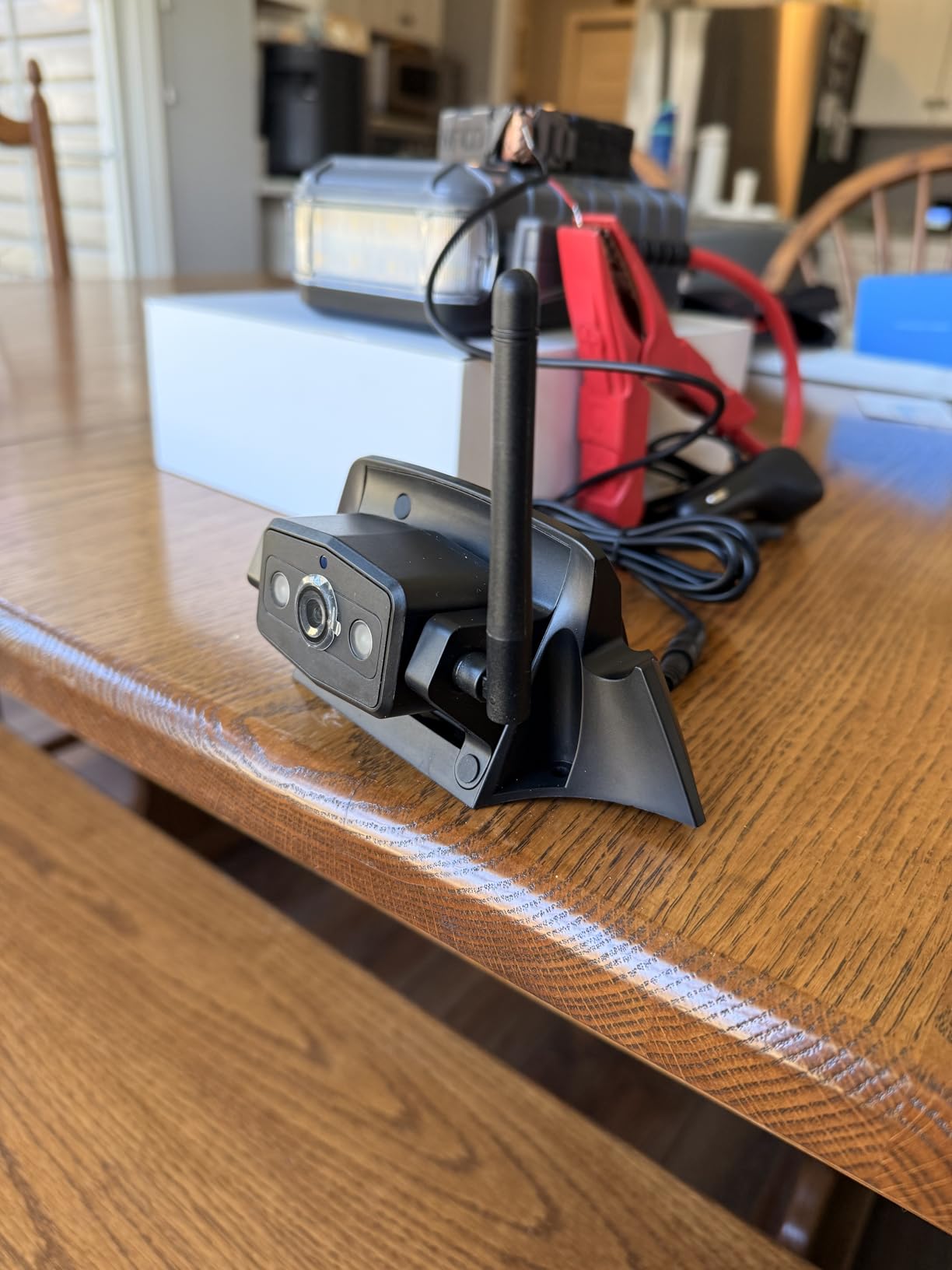 AUTO-VOX Wireless RV Backup Camera: 30Min Plug and Play Setup, Smooth Live View Even Past 60ft, 7.2 Inch 1080P DVR Monitor, Super IR Night Vision Back up Camera Works with Pre-Wired RV, 5th Wheel, Trailer customer photo 1