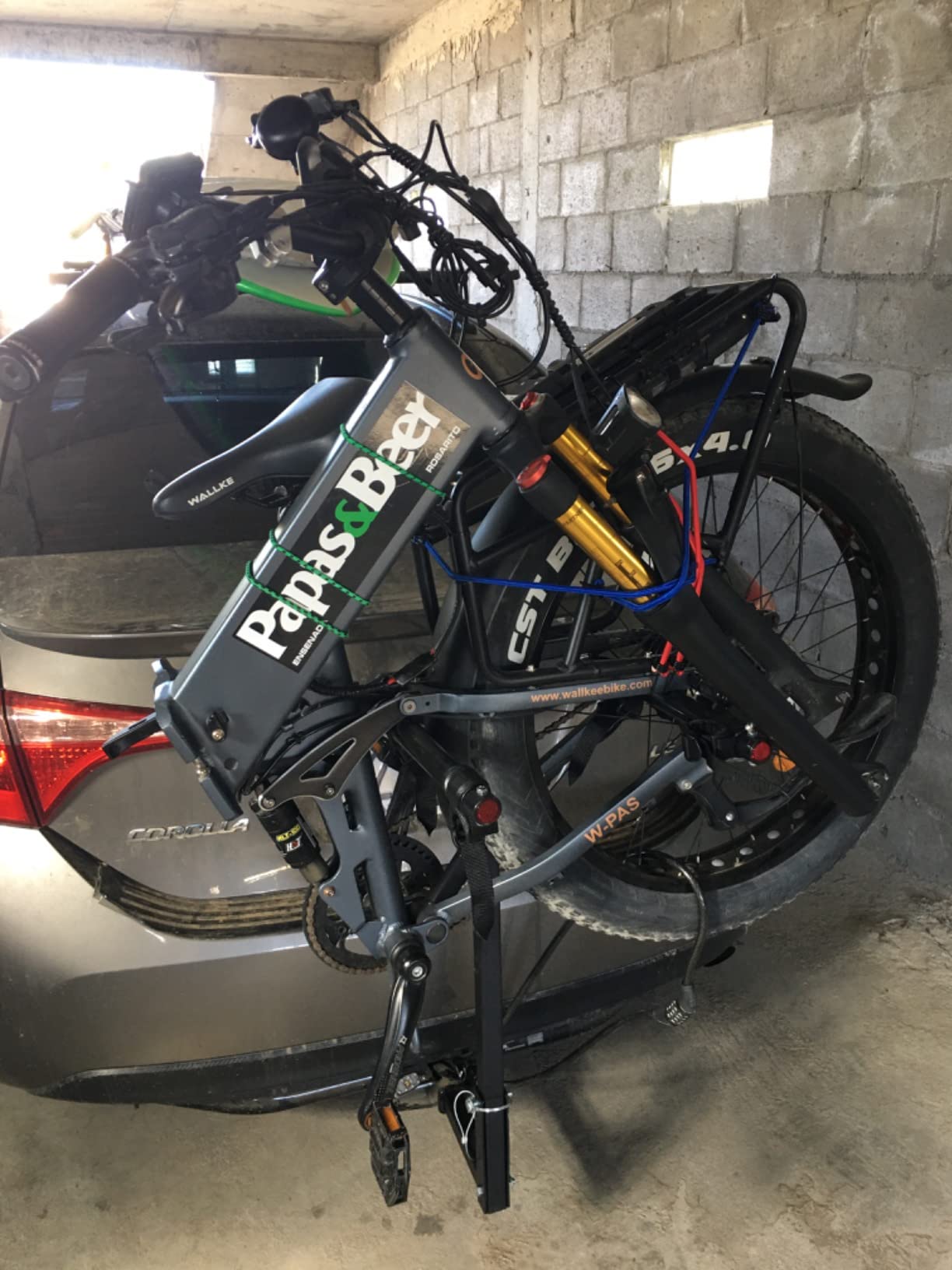 Wallke H7 AWD 3200W Dual Motor Electric Bike for Adults, 48V 60Ah Removable Battery 200 Miles Long Range Ebike, 35MPH Fast Fat Tire All Terrain e Bike, UL2849, Full Suspension Stepthru E-Bicycle customer photo 2