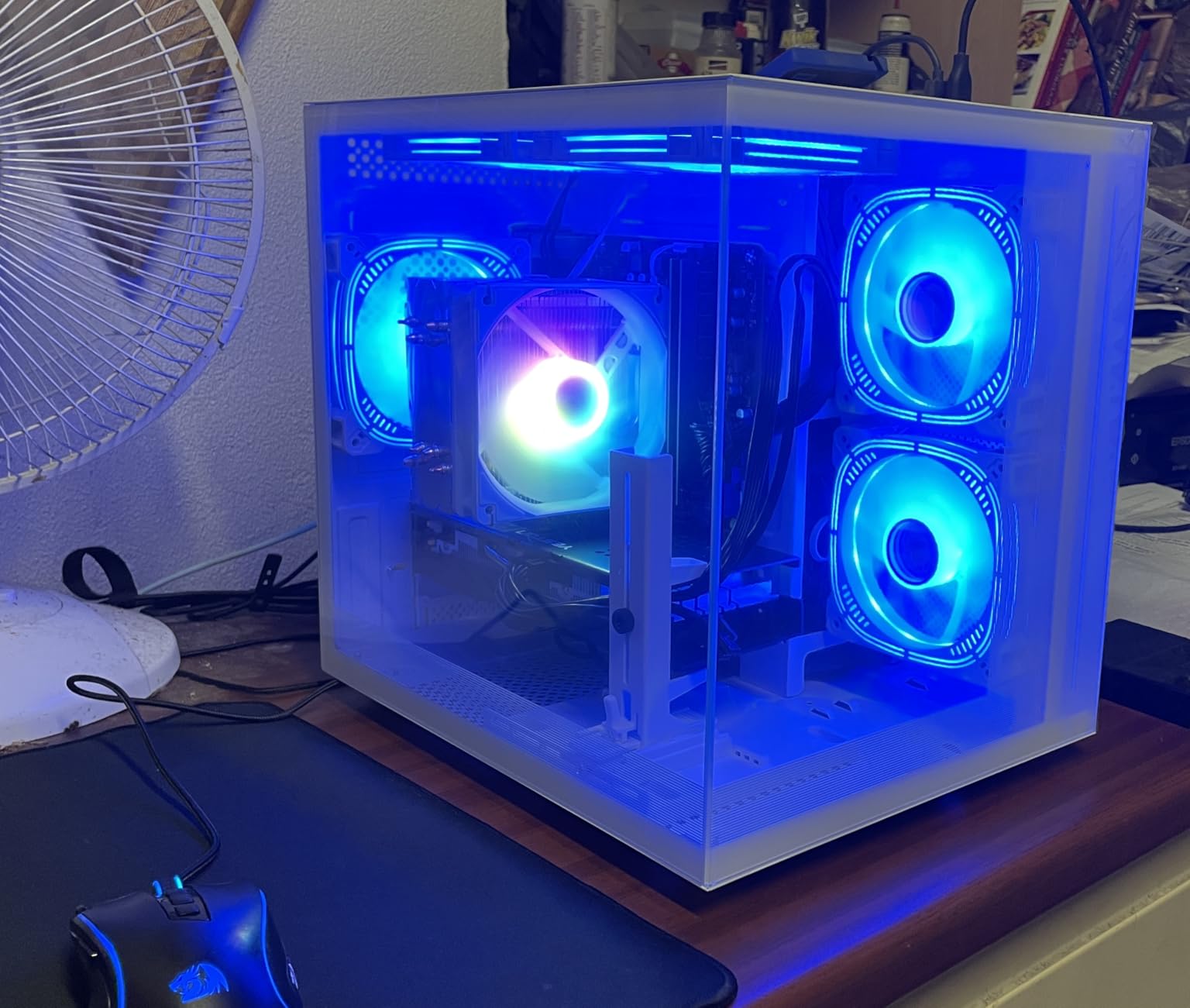 Gaming PC Desktop Computer - Ryzen 5 5500, (6Core 12Threads Up to 4.2G) Radeon RX 6500XT 4GB, 16GB DDR4 RAM, 512GB NVME SSD, Wi-Fi 6, Prebuilt Tower Computer for Home and Office customer photo 1