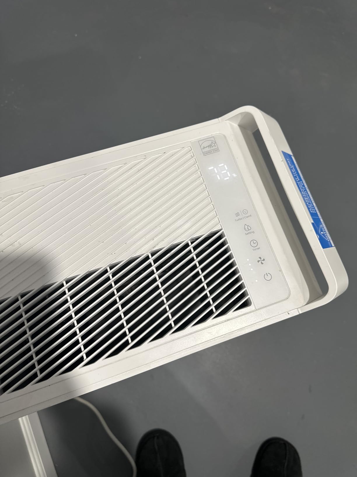 4,000 Sq.Ft Most Efficient Energy Star 2024 Dehumidifier, Vellgoo Max 64 Pint/D Dehumidifier for Basement with Drain Hose, Smart Humidity Control, for Home, Bathroom, Garage customer photo 1