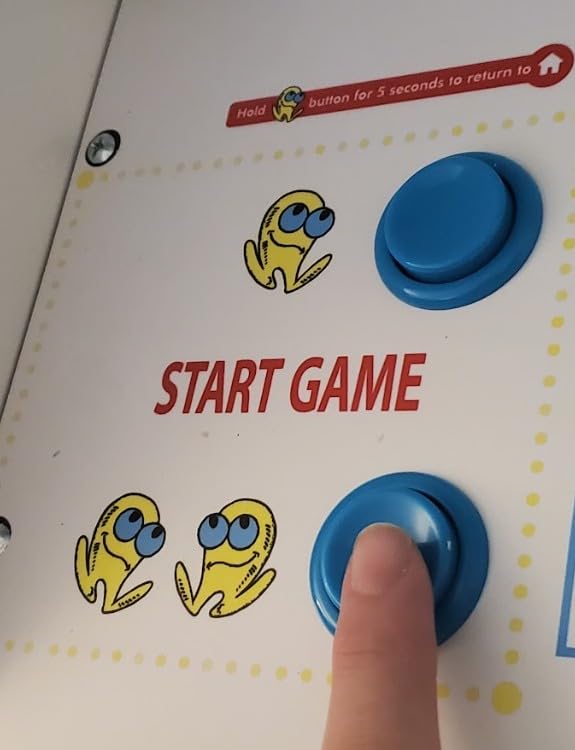 Arcade Classics Pac Man Jr Series Free Standing Machine, 3 Games, 8