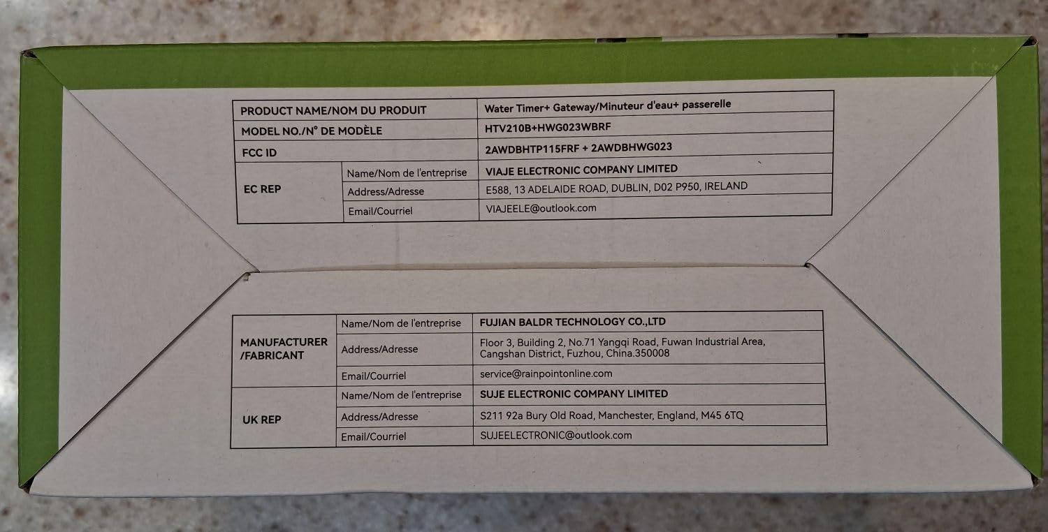 RainPoint WiFi Water Timer for Garden Hose with Brass Inlet & Outlet, 2-Zone Smart Hose Timer, WiFi Irrigation Controller via APP/Voice Control, Automatic Sprinkler Watering System for Lawns and Yard customer photo 2