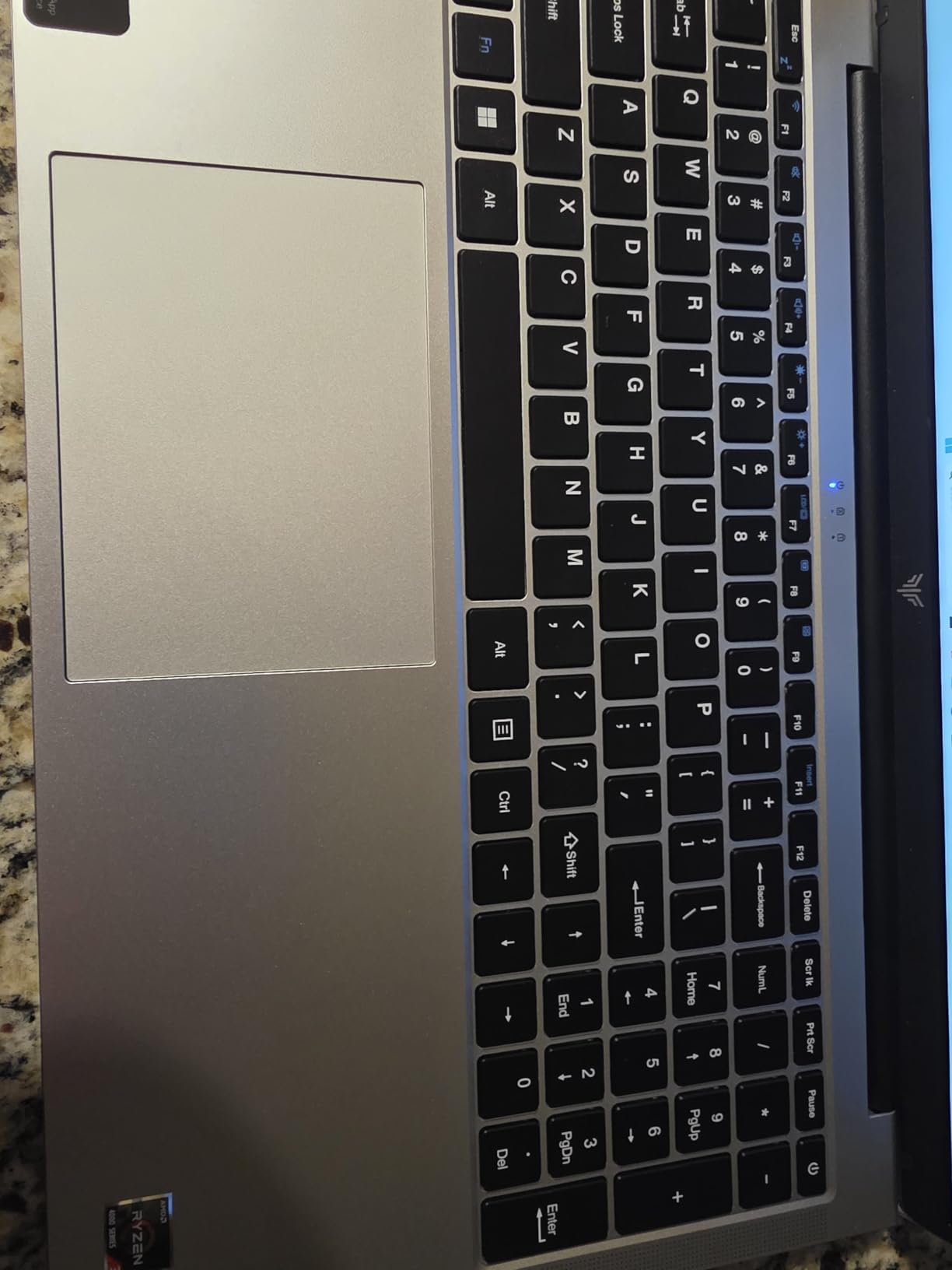 Gaming Laptop, 17.3 Inch AMD Ryzen 4300U (4C/4T, Beat Intel Processor N100, up to 3.7GHz) 16GB DDR4 RAM 512GB SSD Business Computer with Webcam, Type-C, 62.7Wh Battery, Numeric KB customer photo 2