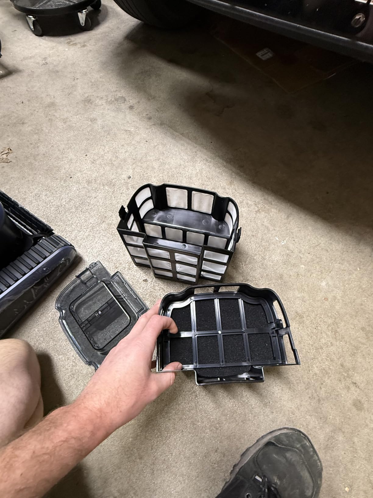 Robotic Pool Cleaner for Large Pools -AI Smart Navigation, 120 GPM Suction, Dual Scrubbers, 4 Cleaning Modes, Replaceable Battery Design, Cleaning for Inground & Above-Ground Pools up to 3,200 Sq. Ft. customer photo 1