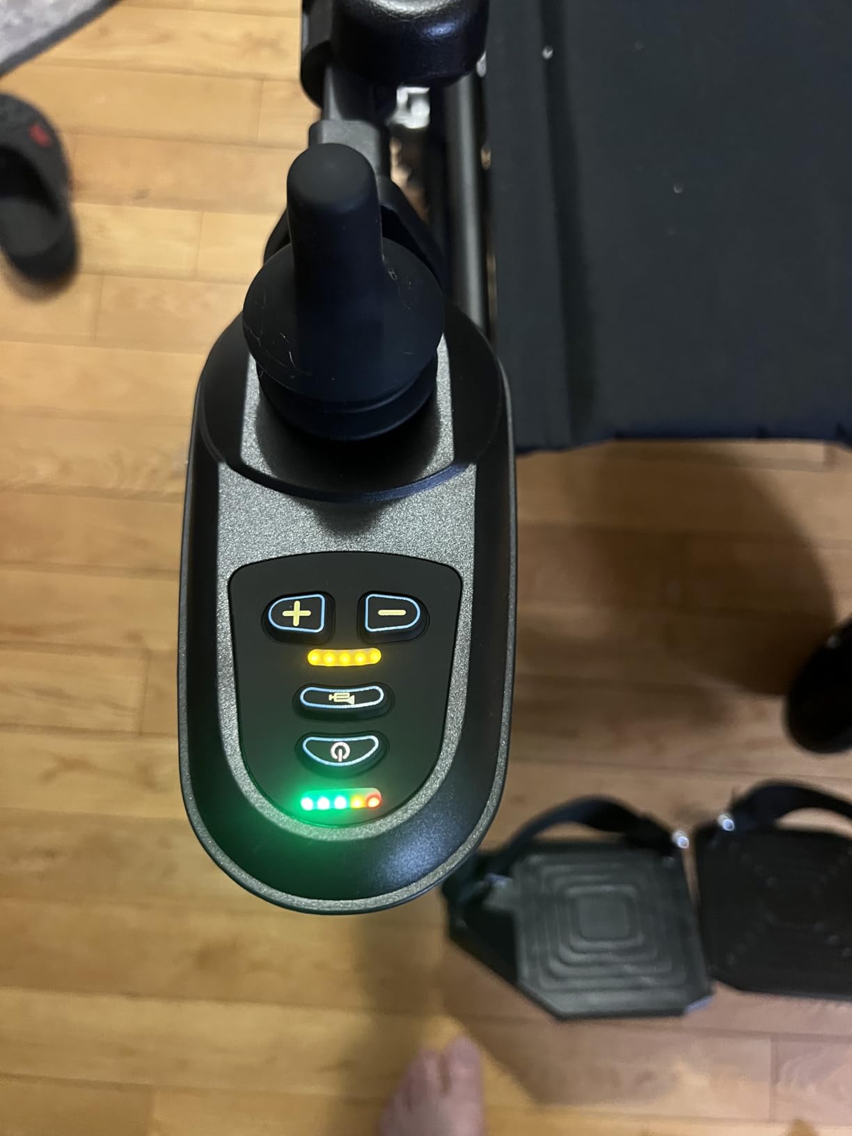 Electric Wheelchairs for Adults Foldable, 15 Miles Long Travel Range Powered Wheelchair, 500W Motorized Wheelchair, Max Support 330 Lbs, All Terrain Lightweight Portable Electric Wheelchair for Senior customer photo 1