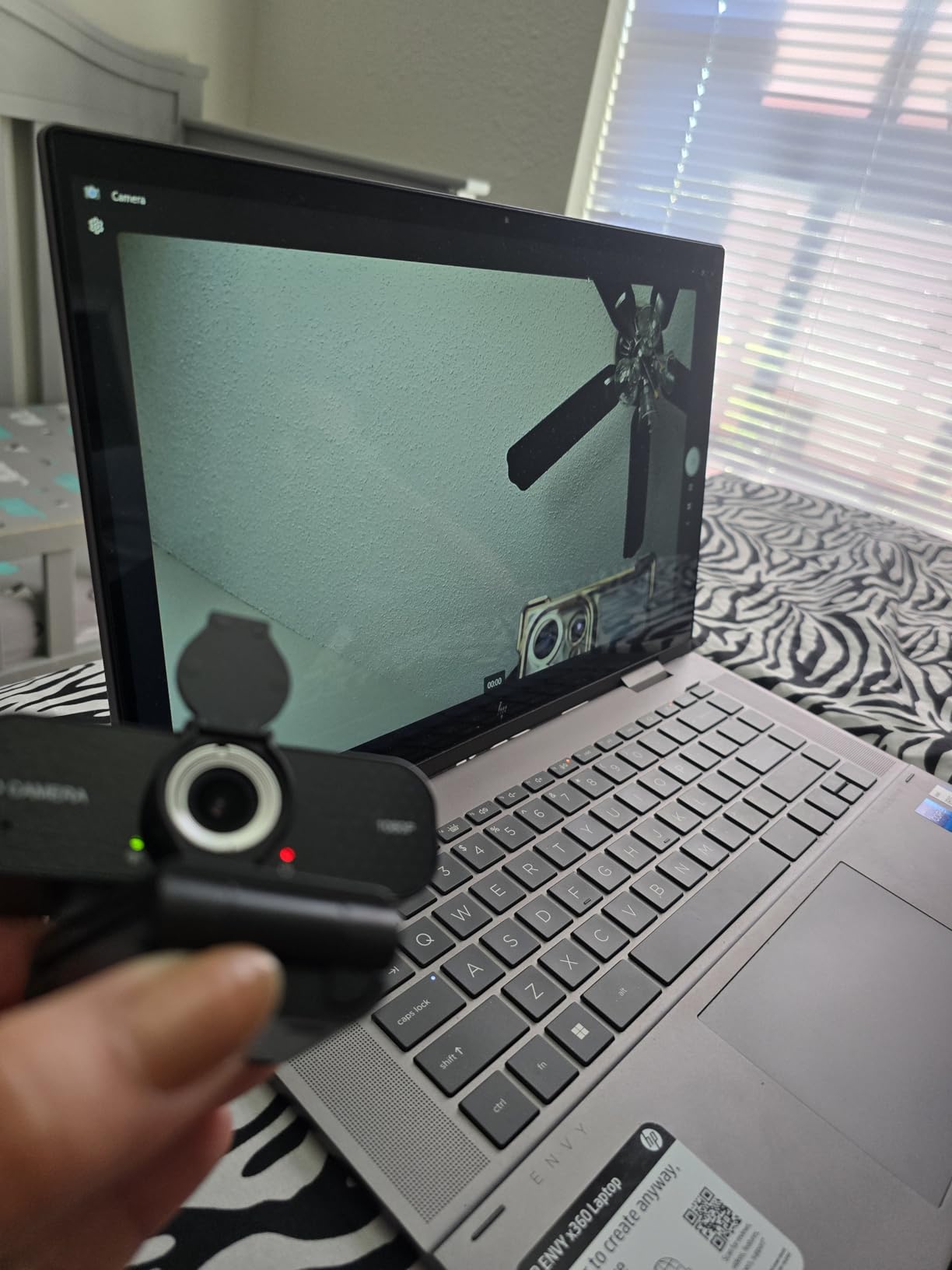 1080P Full HD Webcam with Noise-Canceling Mic, Auto Light Correction, Privacy Cover, Wide-Angle Lens, Plug & Play USB Camera for Laptops, Desktops, PCs, Macs, Zoom, Skype, Teams and Streaming customer photo 1