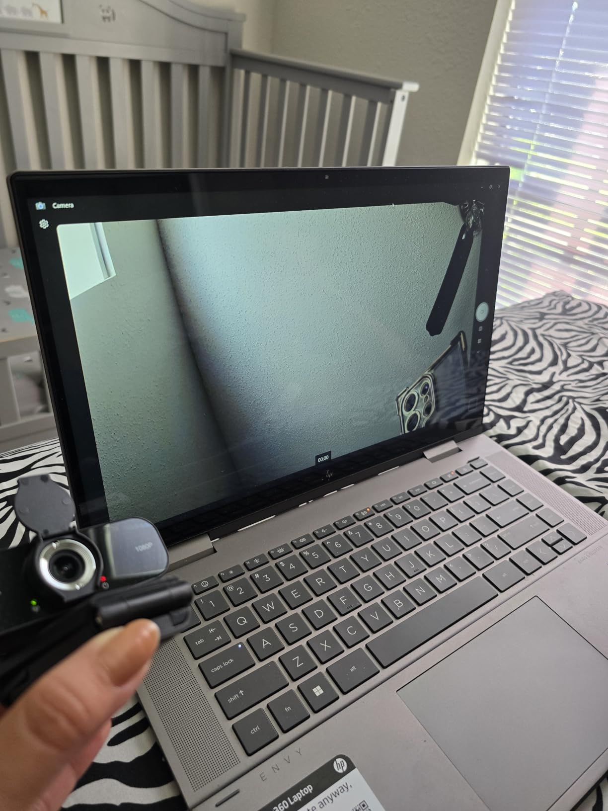 1080P Full HD Webcam with Noise-Canceling Mic, Auto Light Correction, Privacy Cover, Wide-Angle Lens, Plug & Play USB Camera for Laptops, Desktops, PCs, Macs, Zoom, Skype, Teams and Streaming customer photo 2