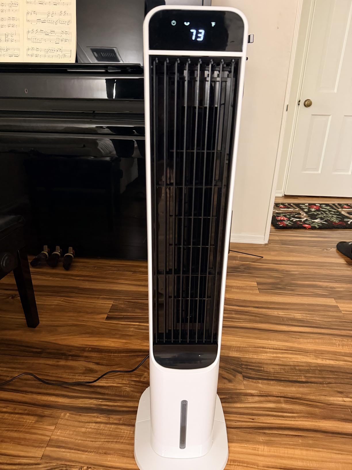 MEPTY 3-IN-1 Evaporative Air Cooler, Cooling Fans that Blow Cold Air with 120 Oscillation, 12H Timer, 3 Speeds, Portable Swamp Cooler for Indoor Use, Windowless Portable Air Conditioners customer photo 1