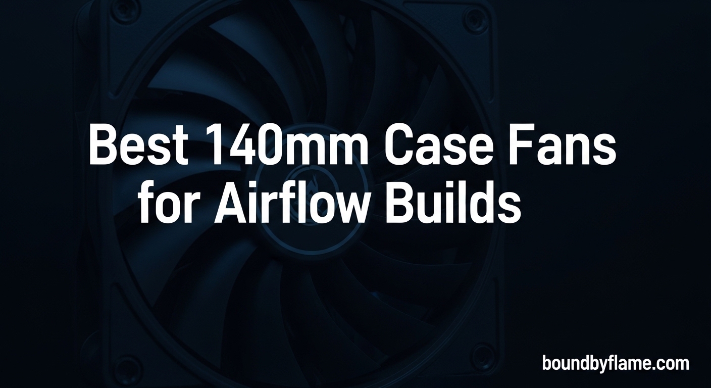 Best 140mm Case Fans for Airflow Builds