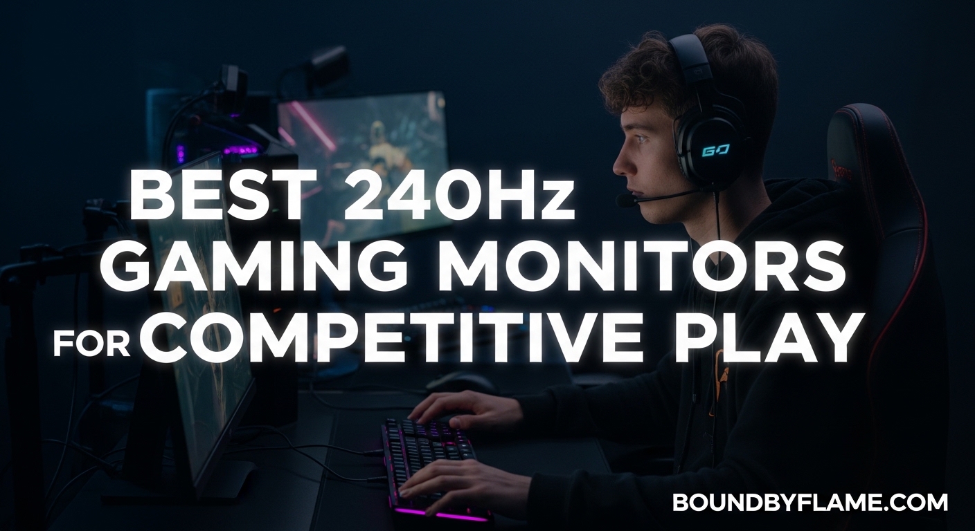 Best 240Hz Gaming Monitors for Competitive Play