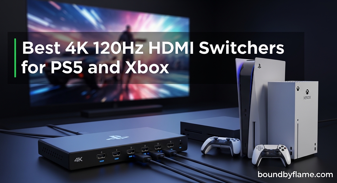 Best 4K 120Hz HDMI Switchers for PS5 and Xbox
