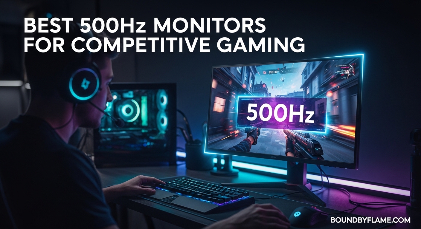 Best 500Hz Monitors for Competitive Gaming