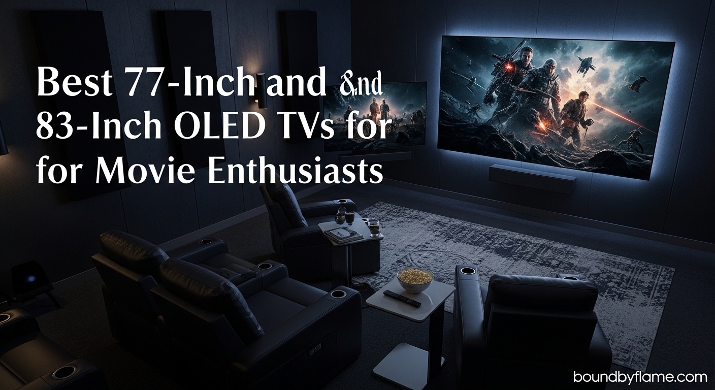 Best 77-Inch and 83-Inch OLED TVs for Movie Enthusiasts