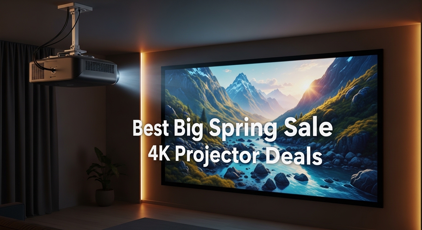 Best Big Spring Sale 4K Projector Deals
