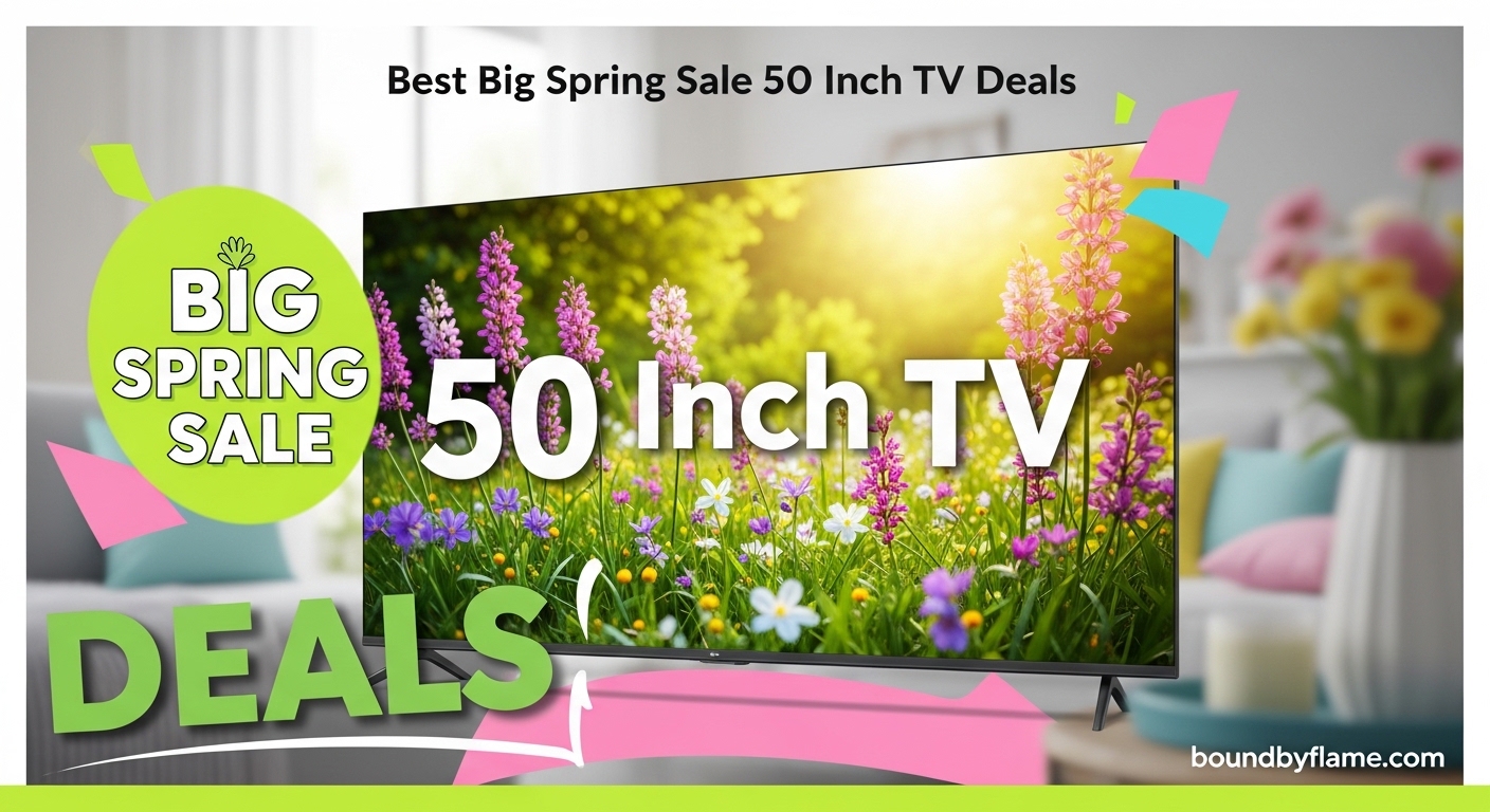 Best Big Spring Sale 50 Inch TV Deals