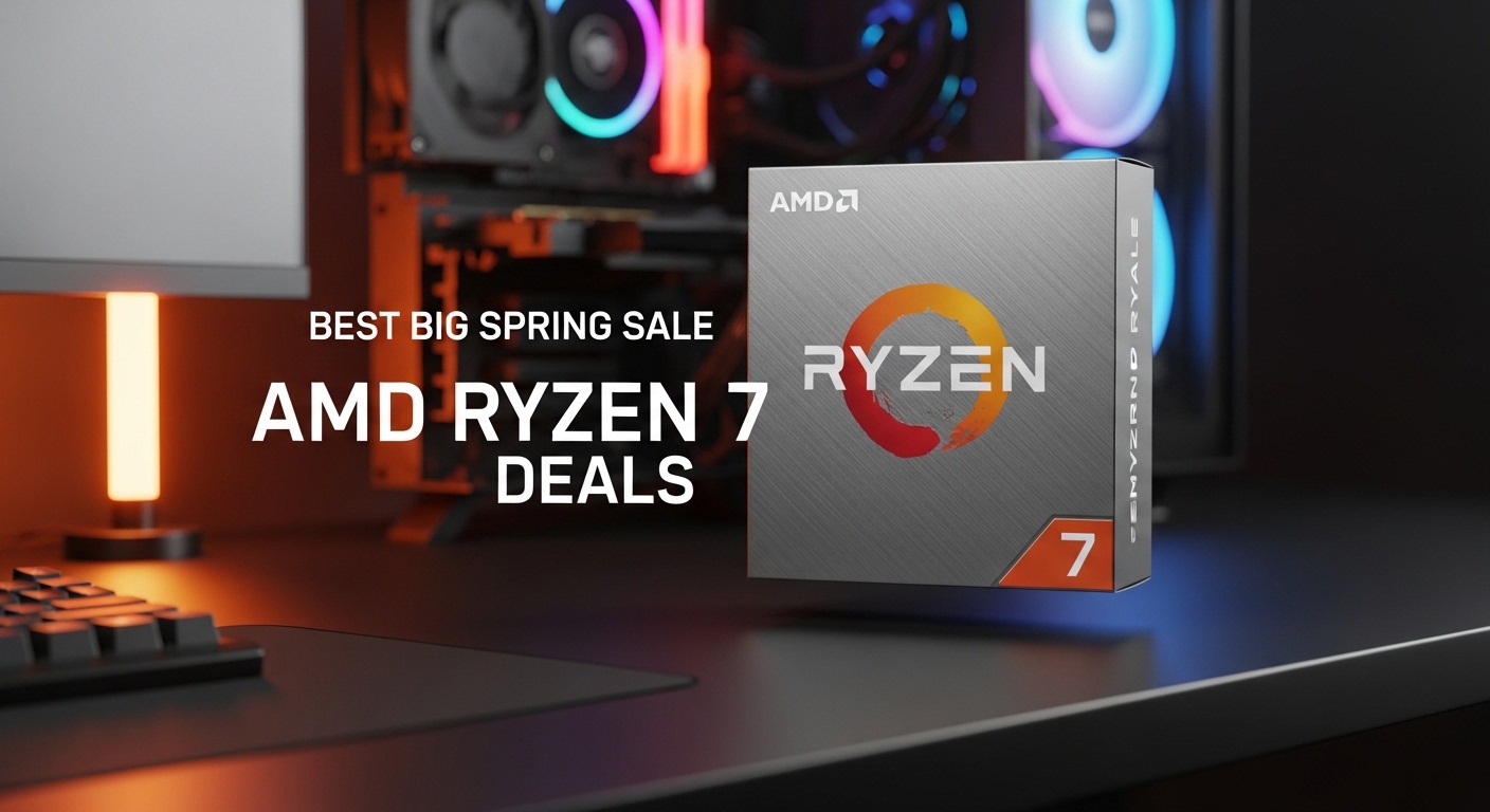 Best Big Spring Sale AMD Ryzen 7 Deals