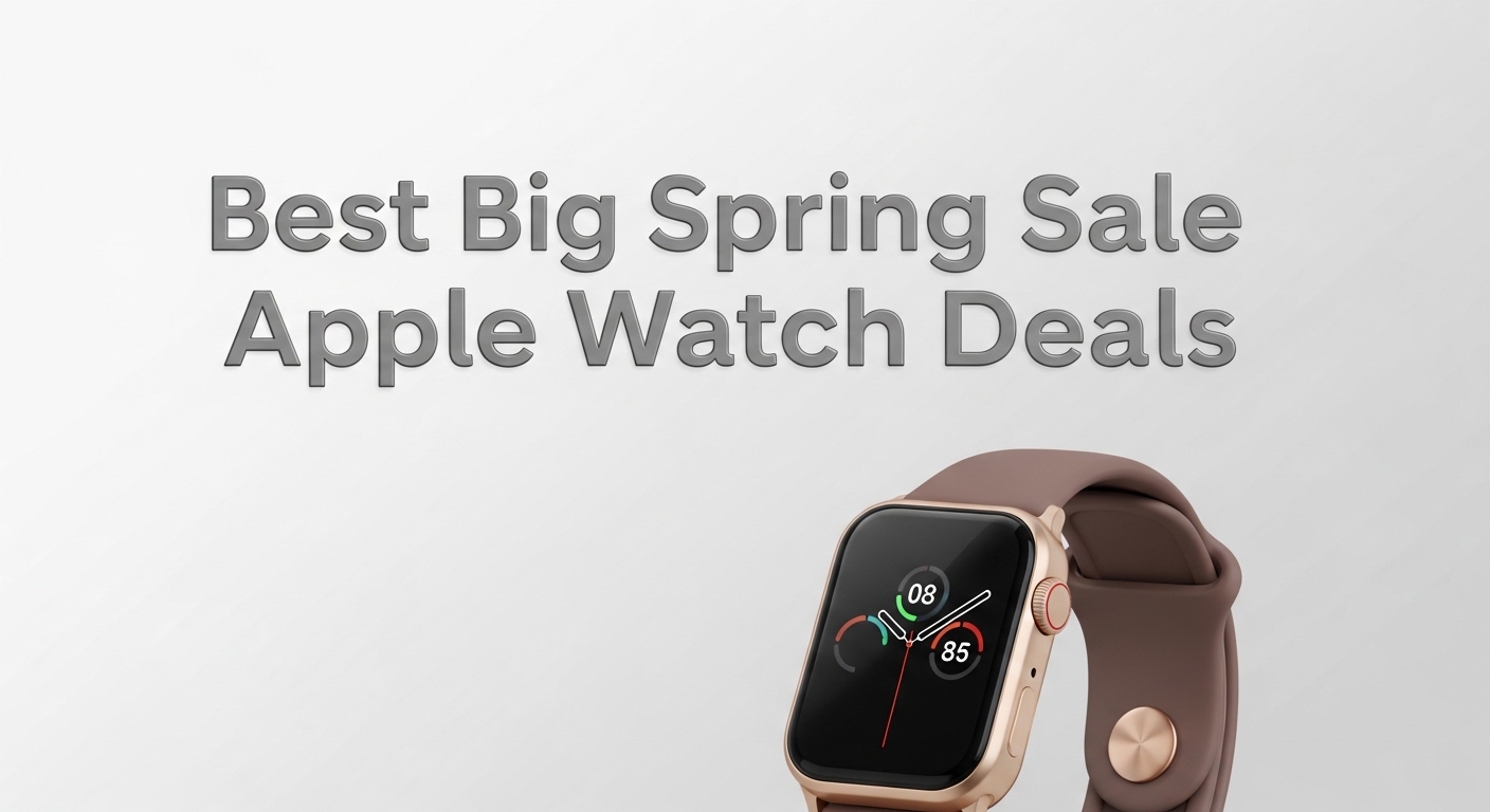Best Big Spring Sale Apple Watch Deals