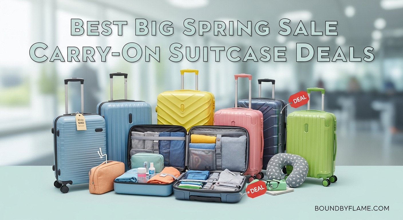 Best Big Spring Sale Carry-On Suitcase Deals
